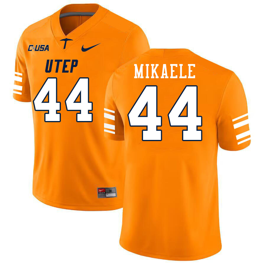 Men-Youth #44 Samuel Mikaele UTEP Miners 2023 College Football Jerseys Stitched-Orange
